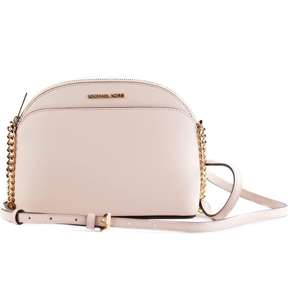 Michael Kors Emmy Saffiano Leather Medium Crossbody Bag